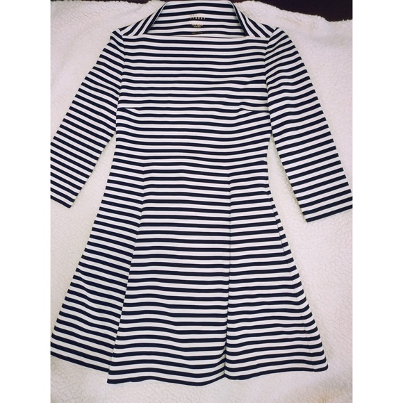 Kate Spade Broome Street Stripe Dress - Picture 2 of 3